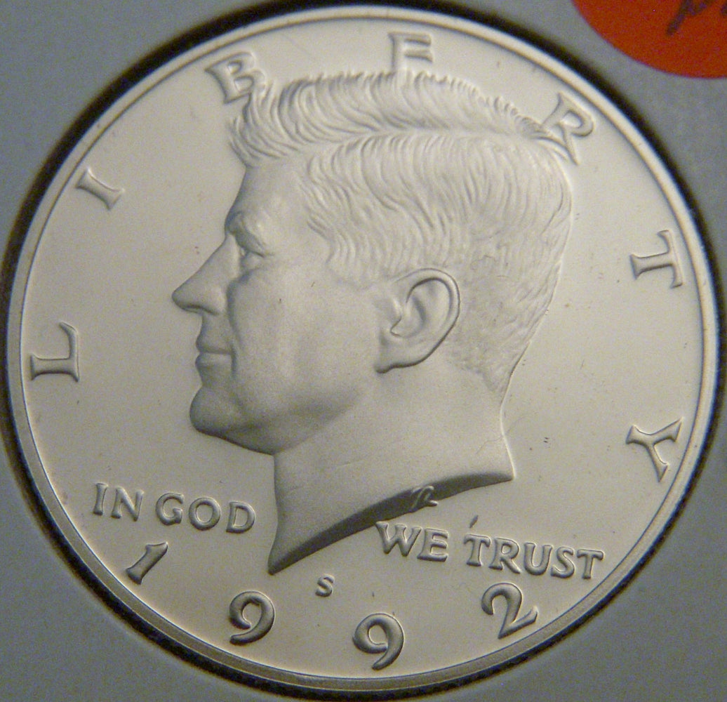 1992-S Kennedy Half Dollar - Clad Proof