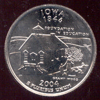 2004-D Iowa Quarter - Uncirculated