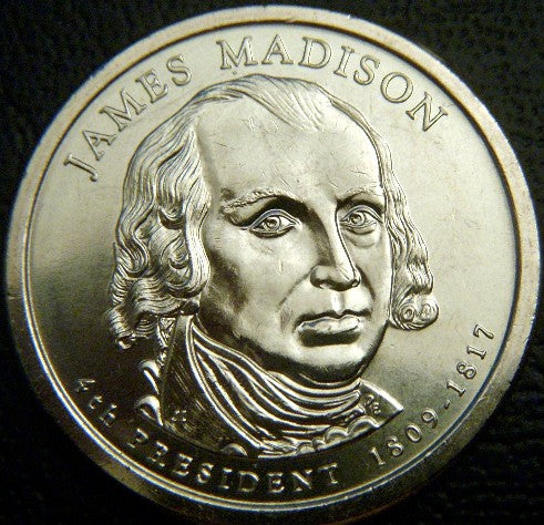 2007-P J. Madison Dollar - Uncirculated