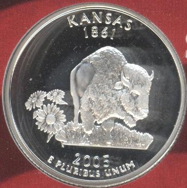 2005-S Kansas Quarter - Silver Proof
