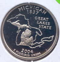 2004-S Michigan Quarter - Clad Proof