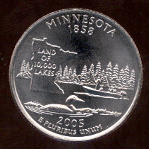 2005-D Minnesota Quarter - Unc.