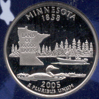 2005-S Minnesota Quarter - Clad Proof