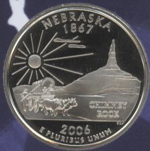 2006-S Nebraska Quarter - Clad Proof
