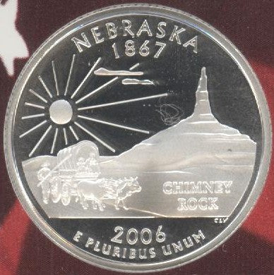 2006-S Nebraska Quarter - Silver Proof
