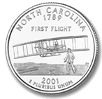 2001-D North Carolina Quarter - Unc.