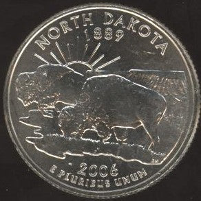 2006-D North Dakota Quarter - Unc.