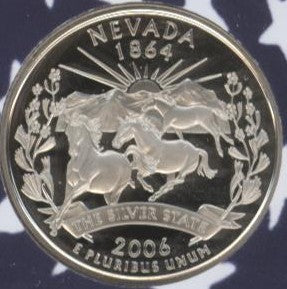 2006-S Nevada Quarter - Clad Proof