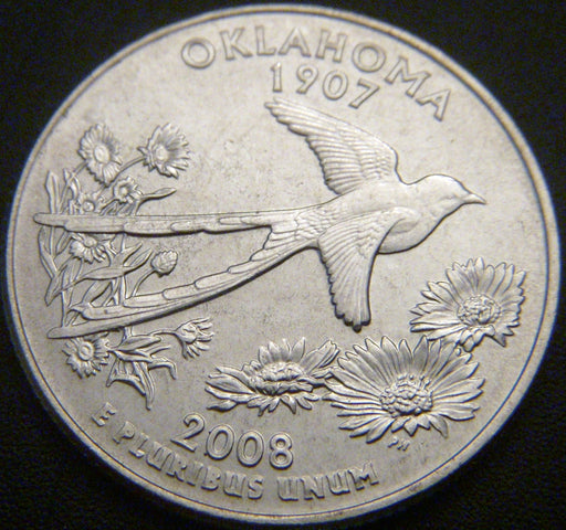 2008-D Oklahoma Quarter - Unc.