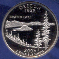 2005-S Oregon Quarter - Clad Proof