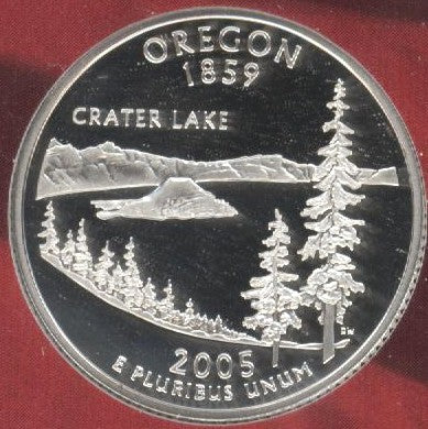 2005-S Oregon Quarter - Silver Proof