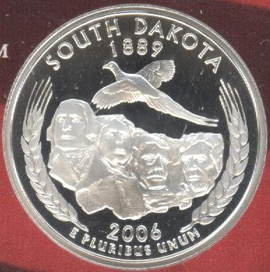 2006-S South Dakota Quarter - Silver Proof