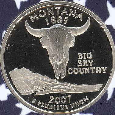 2007-S Montana Quarter - Clad Proof