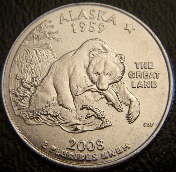 2008-P Alaska Quarter - Unc.