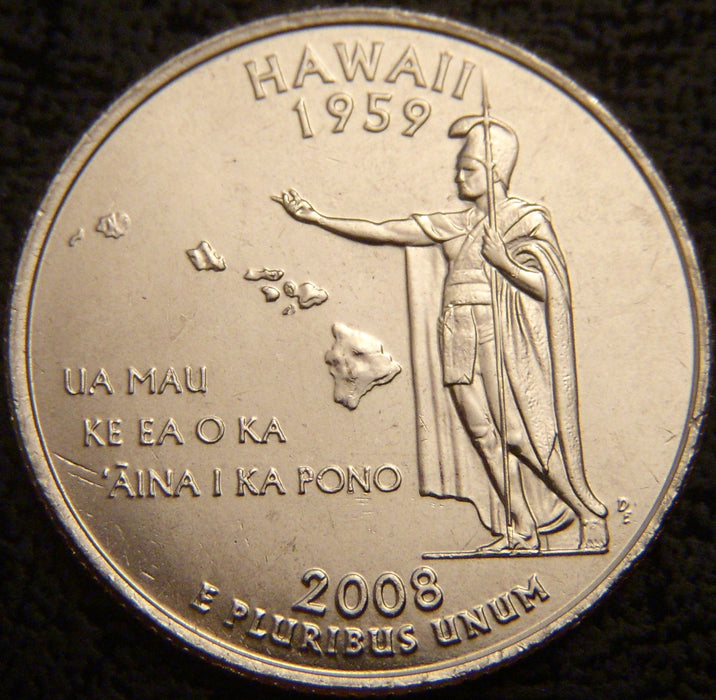 2008-D Hawaii Quarter - Unc.