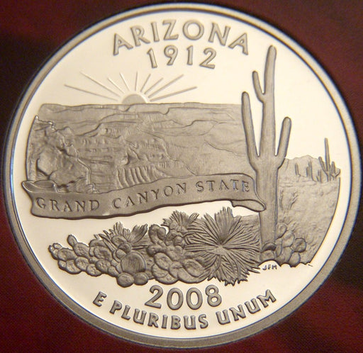 2008-S Arizona Quarter - Silver Proof
