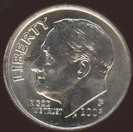 2005-P Roosevelt Dime - Uncirculated