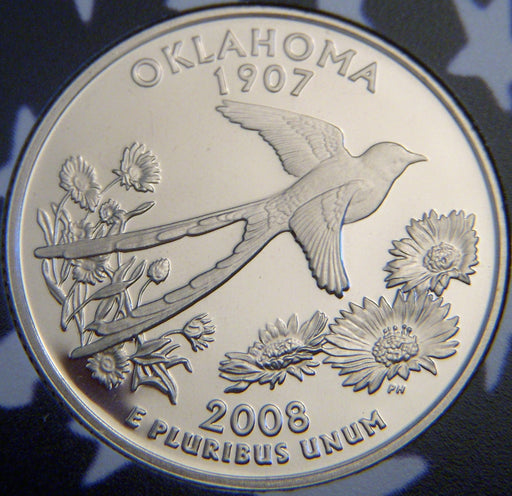 2008-S Oklahoma Quarter - Clad Proof