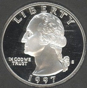 1997-S Washington Quarter - Silver Proof