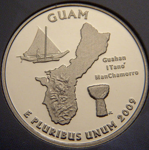 2009-S Guam Quarter - Clad Proof