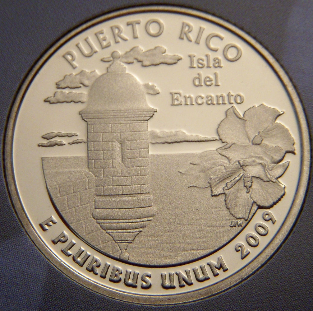 2009-S Puerto Rico Quarter - Clad Proof
