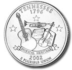 2002-P Tennessee Quarter - Unc.