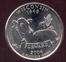 2004-P Wisconsin Quarter - Unc.