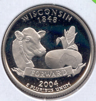 2004-S Wisconsin Quarter - Clad Proof