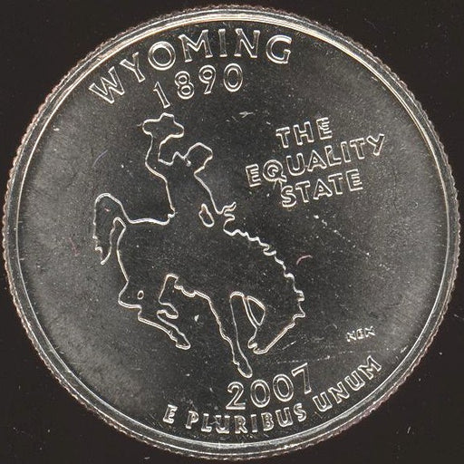 2007-D Wyoming Quarter - Unc.