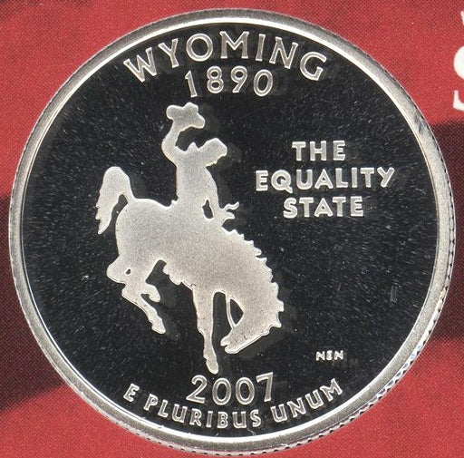2007-S Wyoming Quarter - Silver Proof